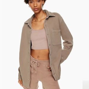 LIKE NEW: Aritzia TNA boyfriend fleece